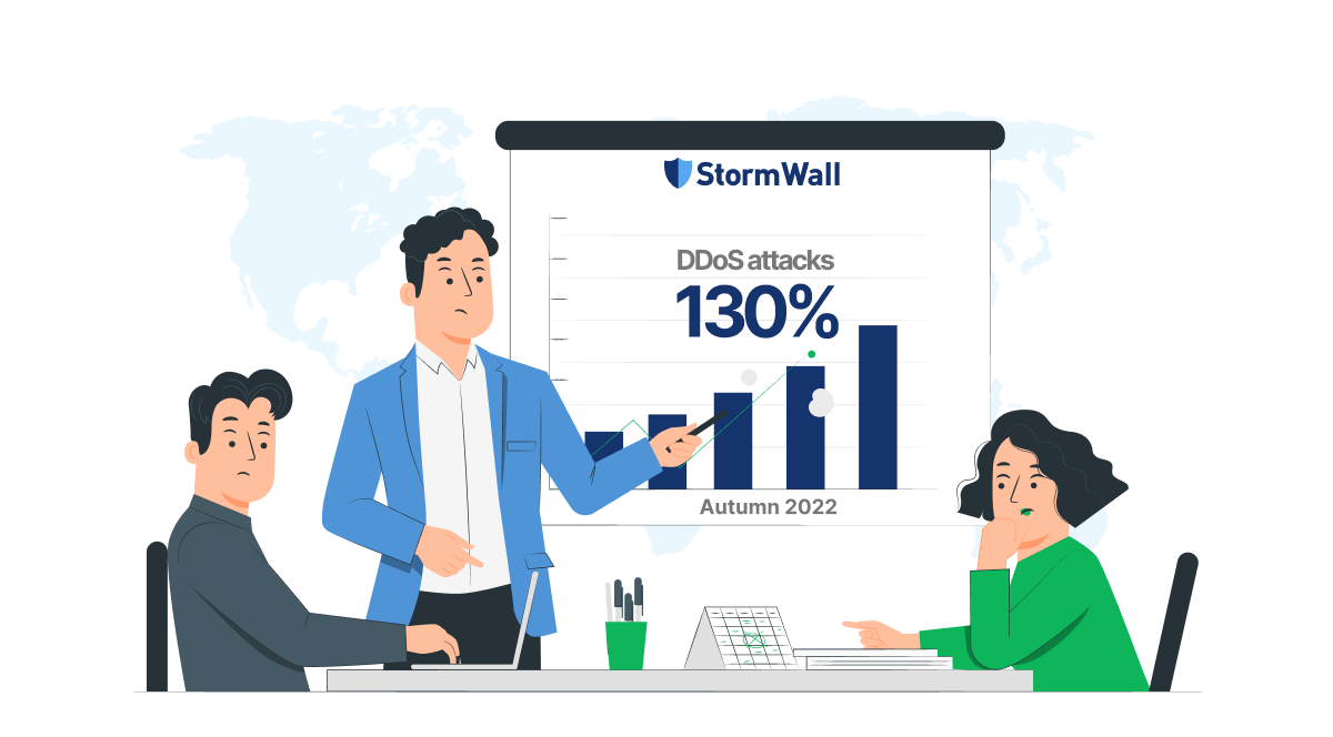 DDoS attacks are to grow by 130% in Autumn 2022