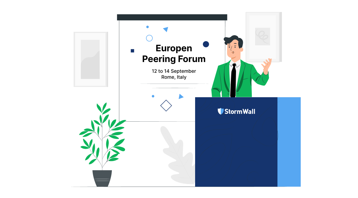 StormWall team is planning to participate in Europen Peering Forum (EPF)