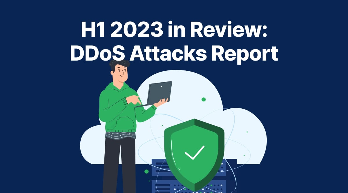 H1 2023 DDoS Attacks Report illustration