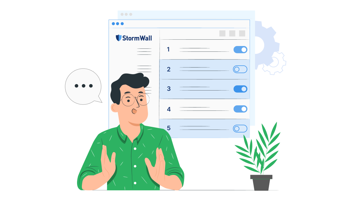 New StormWall Portal features