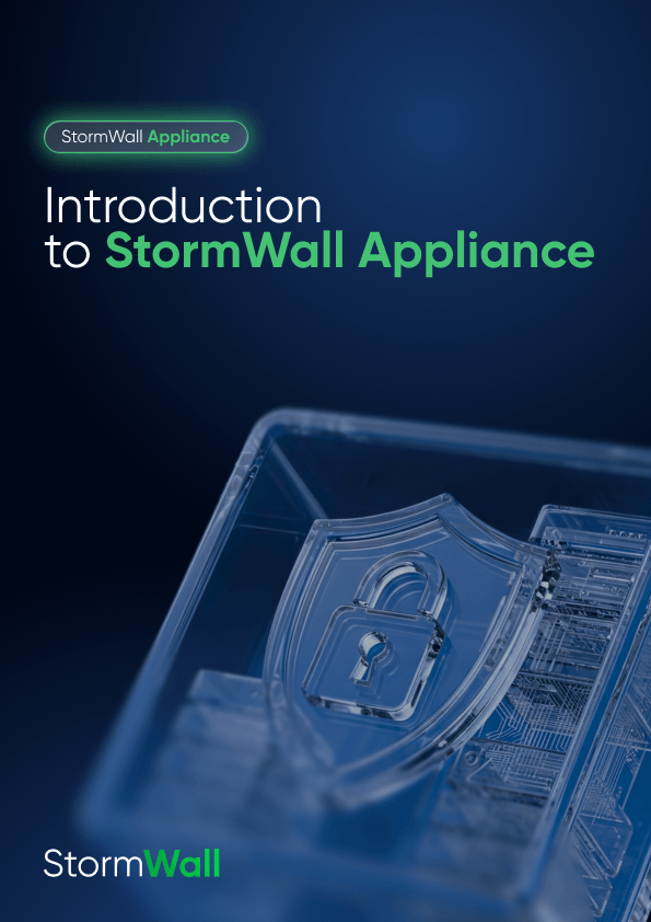 StormWall Appliance product introduction